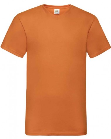 Tee-shirt homme coton Col V personnalisable - Nombreux coloris